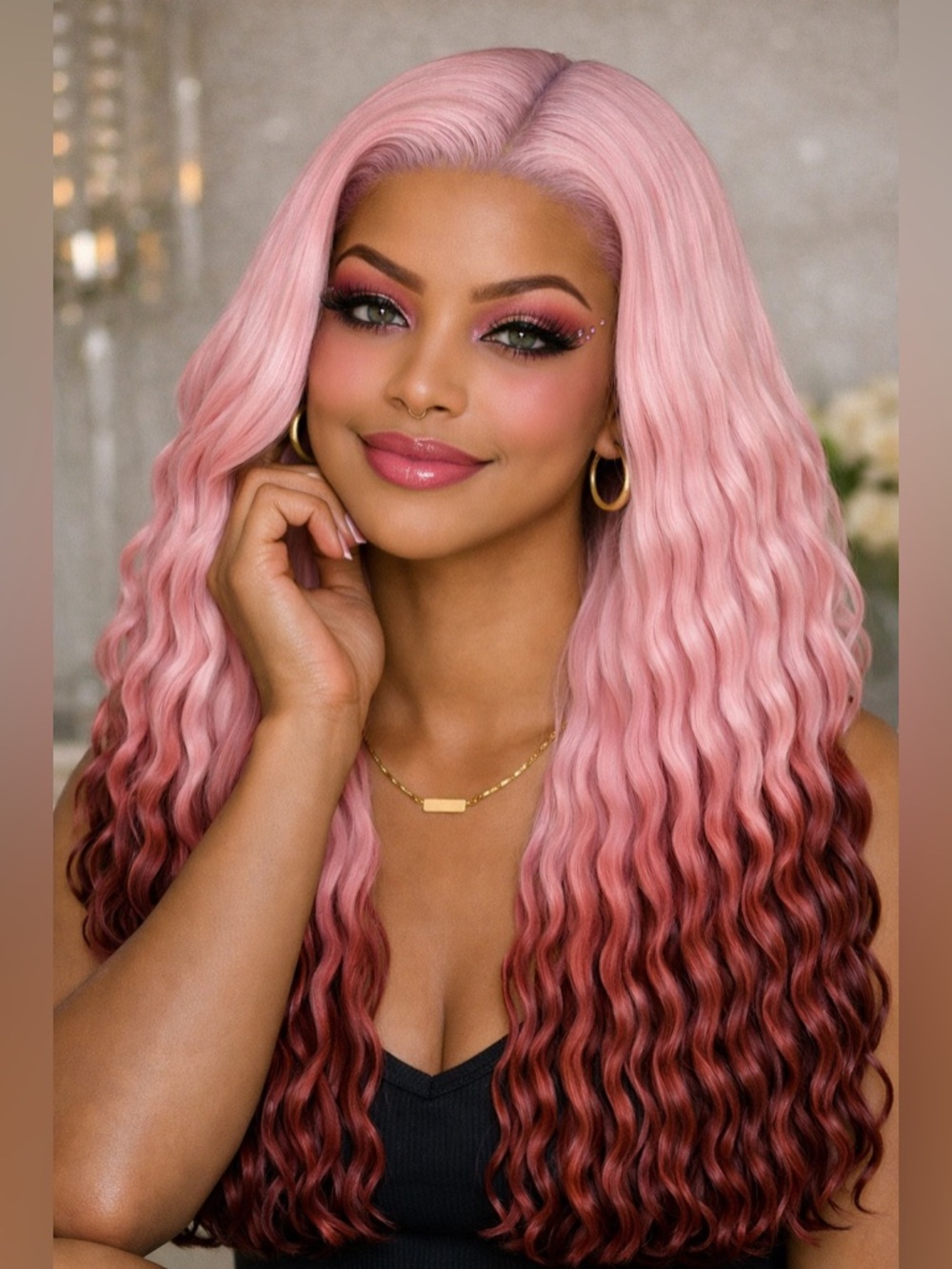 Bobbi boss Glueless Lace Wig - ttrosemary